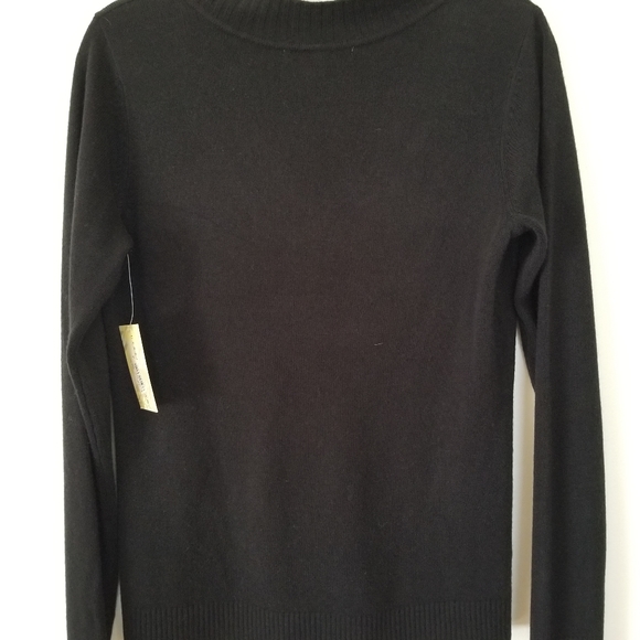 NWT Debbie Morgan embellished black sweater - Picture 3 of 6